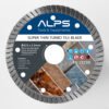 ALPS Brand Super Thin Turbo Rim Diamond Blade for Porcelain Ceramic Tiles 1.2mm ALPS Brand Super Thin Turbo Rim Diamond Blade for Porcelain Ceramic Tiles 1.2mm