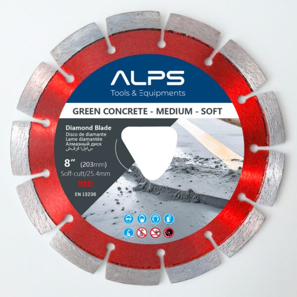 DIAMOND BLADE FOR GREEN CONCRETE EARLY ENTRY BLADE