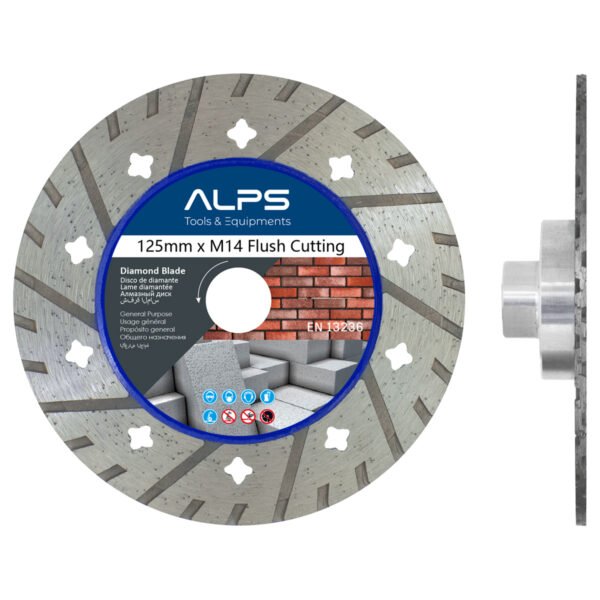 Universal Diamond Blade Flush Cutting with M14 flange