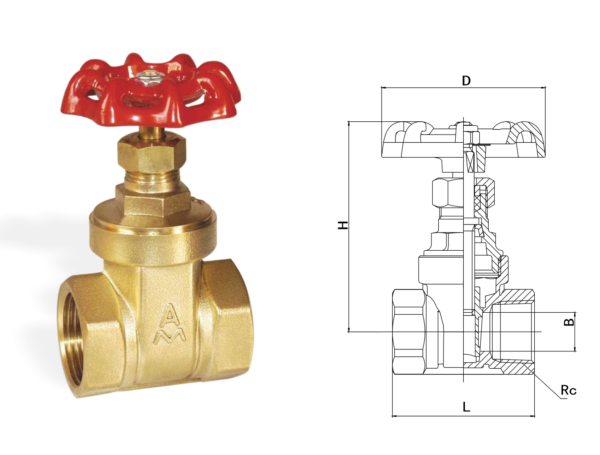 Brass Threaded Gate Valves (1)