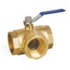 Brass Three-Way Ball Valves