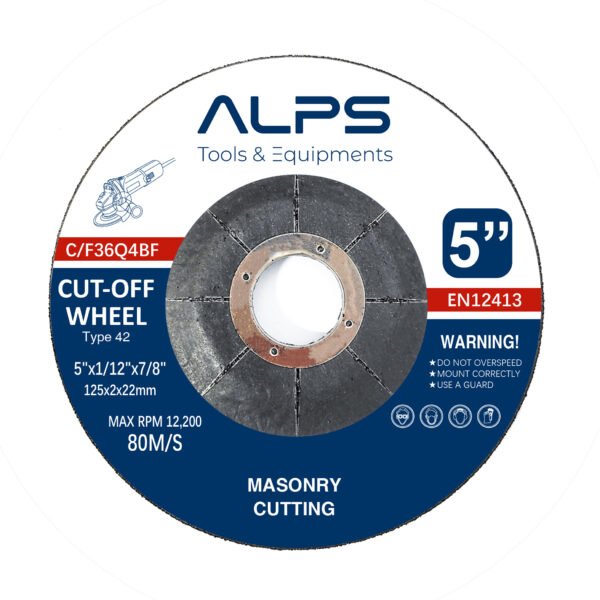 Depressed Center Cut-Off Disc / Wheel T42 Type for Masonry Product Serial Number: C/F36Q4BF