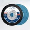 FLAP DISCS FOR STAINLESS STEEL STEEL BACKING 1 FLAP DISCS FOR STAINLESS STEEL STEEL BACKING