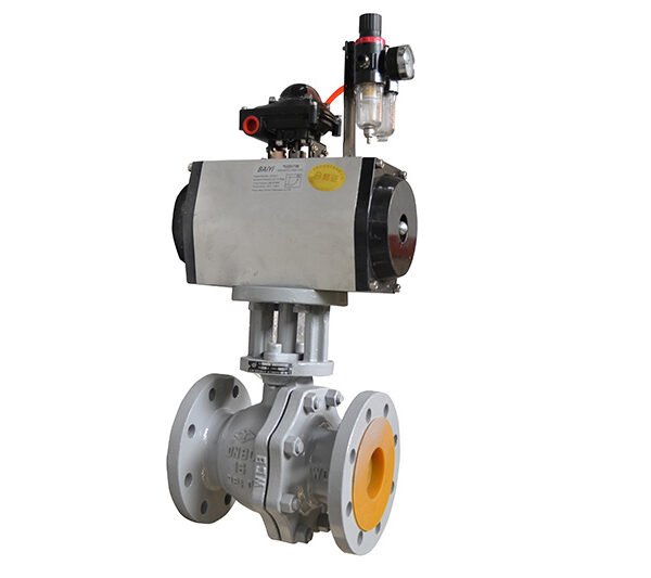 Stainless Steel Pneumatic Ball Valve Q641F
