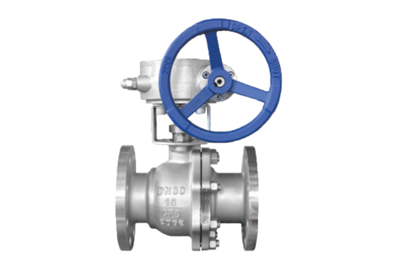 Stainless Steel Worm Gear Flanged Ball Valve Q341F Stainless Steel Worm Gear Flanged Ball Valve Q341F