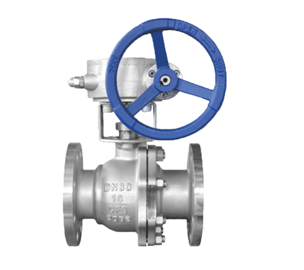 Stainless Steel Worm Gear Flanged Ball Valve Q341F