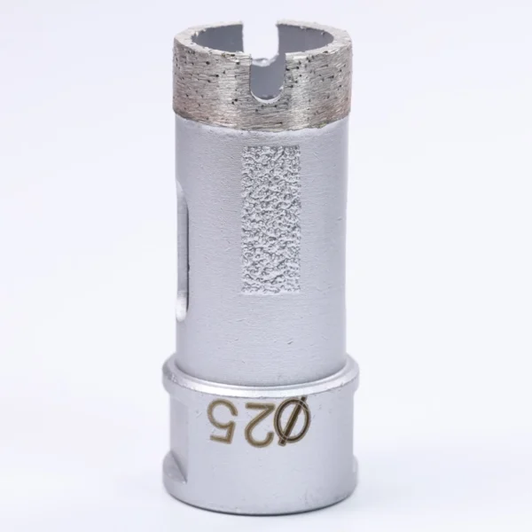 Crown Pattern Diamond Core Bits with M14 Thread for Stone Tile Granite Marble 6mm - 150mm (1) Crown Segment Diamond Core Bits with Side Protection Diamond Stripes for Stone, Tile, Granite & Marble (Dry Use, 6mm–150mm)