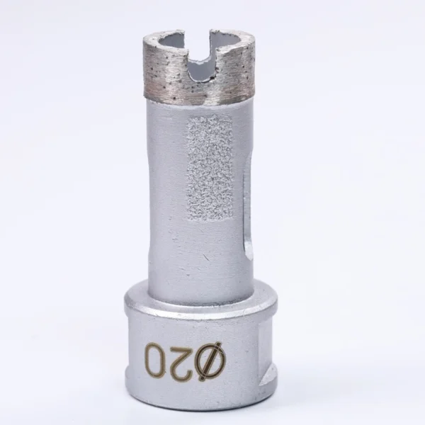 Crown Pattern Diamond Core Bits with M14 Thread for Stone Tile Granite Marble 6mm - 150mm (6) Crown Segment Diamond Core Bits with Side Protection Diamond Stripes for Stone, Tile, Granite & Marble (Dry Use, 6mm–150mm)