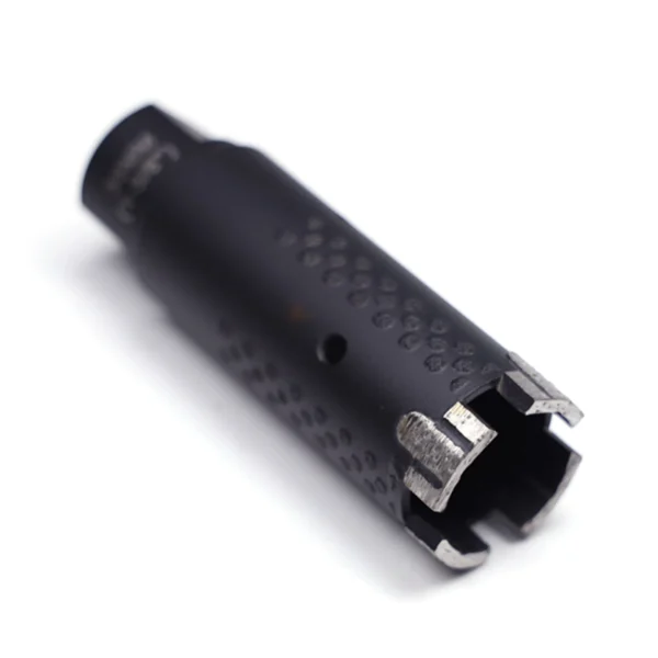 Segmented Turbo Diamond Core Bits for Granite Marble Stone Tile (2) Segmented Turbo Diamond Core Bits with Side Diamond Protection for Granite, Marble, Stone & Tile (Dry Use, 6mm–150mm)