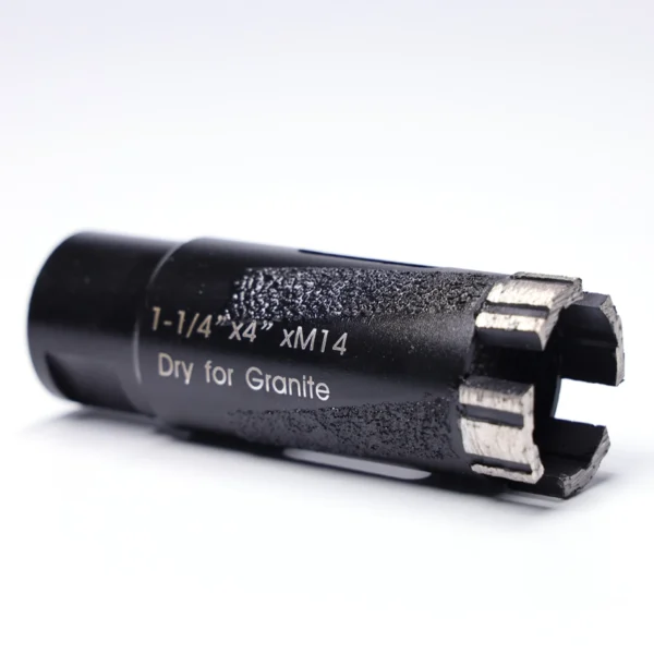 Segmented Turbo Diamond Core Bits for Granite Marble Stone Tile (3) Segmented Turbo Diamond Core Bits with Side Diamond Protection for Granite, Marble, Stone & Tile (Dry Use, 6mm–150mm)