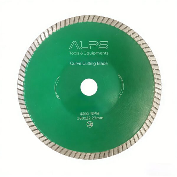 Turbo Diamond Discs For Curve Cutting – Porcelain, Granite & Stone115mm - 230mm