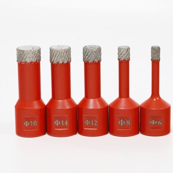 ALPS Matrix Design Vacuum Brazed Diamond Core Drill Bit for Ceramic, Porcelain & Quartzite (3) ALPS Matrix Design Vacuum Brazed Diamond Core Drill Bit for Ceramic, Porcelain & Quartzite (1)