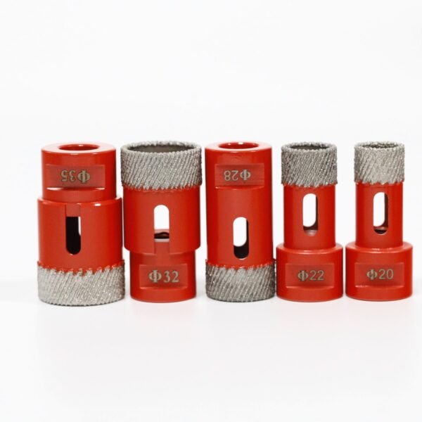 ALPS Matrix Design Vacuum Brazed Diamond Core Drill Bit for Ceramic, Porcelain & Quartzite (4) ALPS Matrix Design Vacuum Brazed Diamond Core Drill Bit for Ceramic, Porcelain & Quartzite (1)