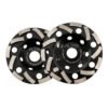 ALPS Diamond Turbo-Shaped Grinding Cup Wheel for Grinding Concrete Masonry Marble 105mm -125mm
