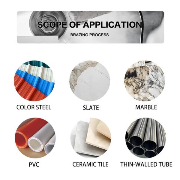 Multifunctional Vacuum Brazed Diamond Saw Blade for Steel Stone and Plastic (1) Multifunctional Vacuum Brazed Diamond Saw Blade for Steel Stone and Plastic