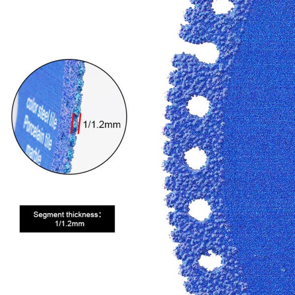 Multifunctional Vacuum Brazed Diamond Saw Blade for Steel Stone and Plastic (6) Multifunctional Vacuum Brazed Diamond Saw Blade for Steel Stone and Plastic