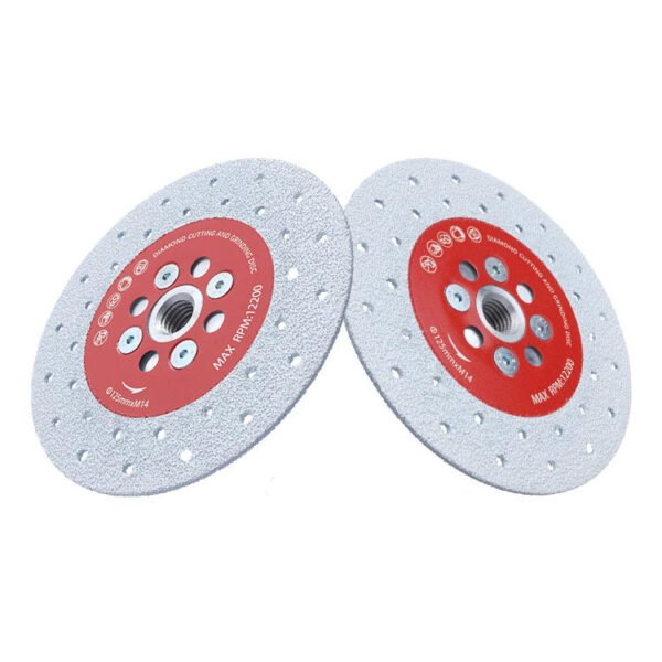 Vacuum Brazed Double Sided Diamond Cutting and Grinding Circular DiscBlade Product